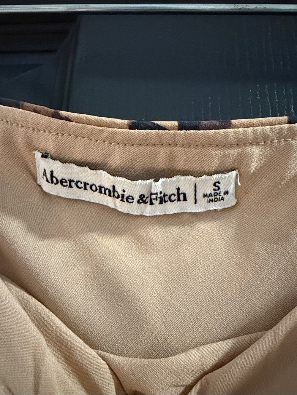 Abercrombie & Fitch Leopard Print Maxi Skirt Size Small Y2K 90s Style - Picture 2 of 3